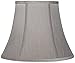 Pewter Gray Medium Bell Lamp Shade 8