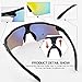 Sports Sunglasses Bike Cycling Sunglasses for Men Women with 5 Interchangeable Lens,Polarized Sunglasses with Anti-Uv400 for Driving Fishing Golf