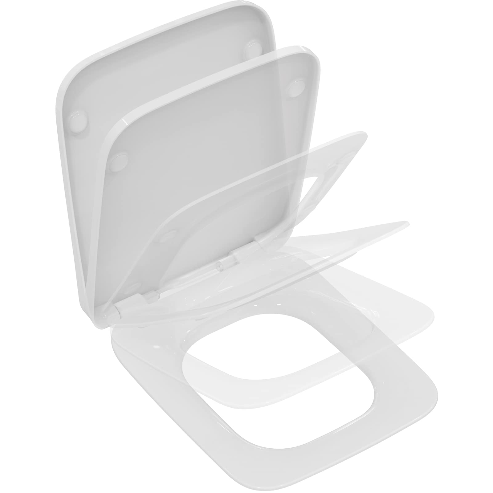 Ideal Standard T385701 Strada II Toilet Seat with Soft Closure - Wrapover