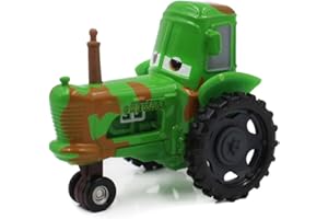 Flmenunu Movie Car Toy 1:55 Scale Die-Casting Car Metal Alloy Boy Kid Toy (Cow Tractor Green)