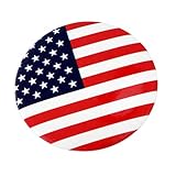 USA US American Flag Patriotic Design Souvenir Pinback Badge Button Pins - 1.5