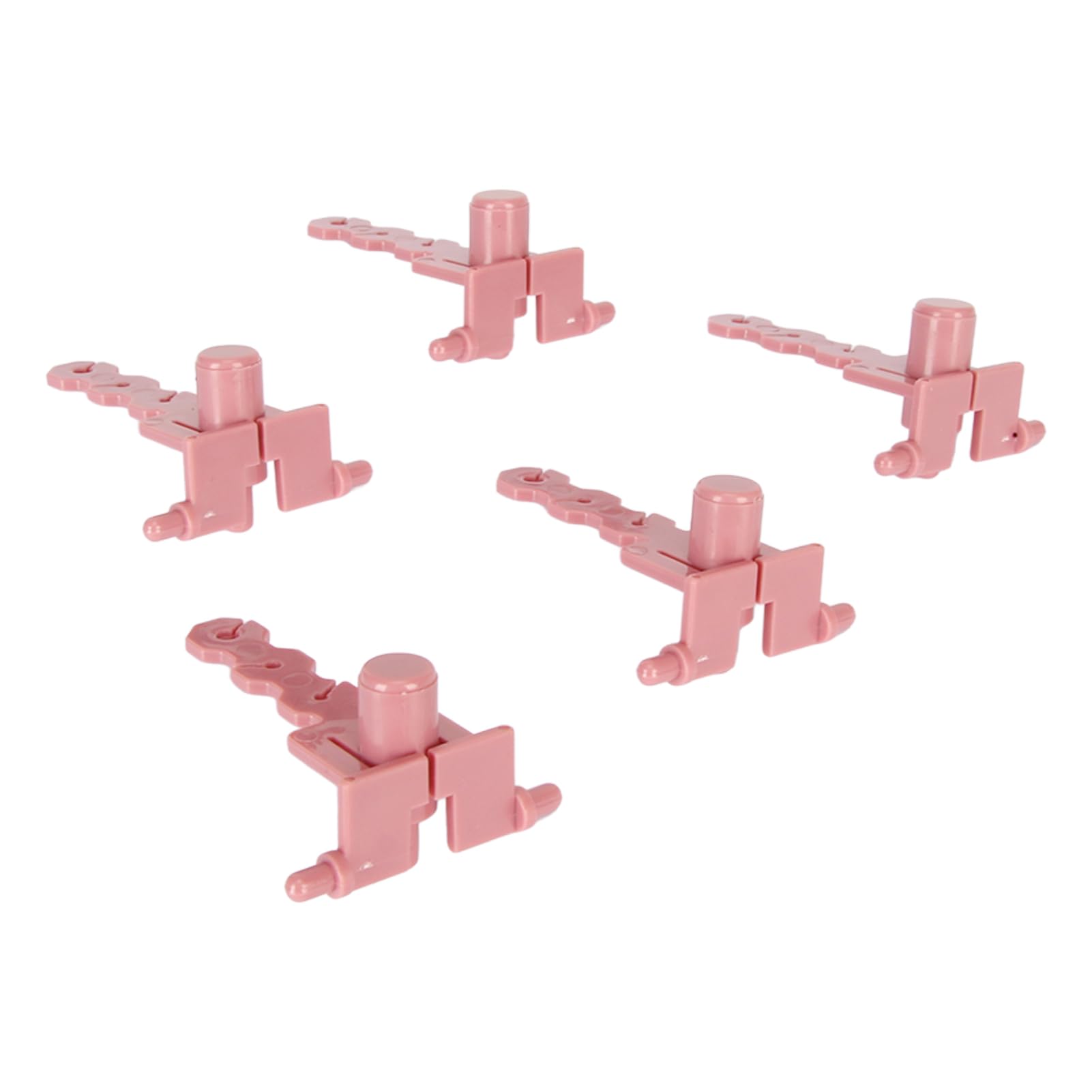 5Pcs Knitting Machine Tensioners, Hands Free, Easy Installation, Tightness Adjustment, Strong Plastic, Household Use, Most Scenarios