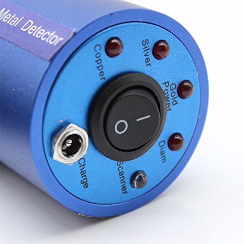 NOPTEG Long Range AKS Gold and Diamond Detector Metal Detectors Gold Detector AKS 3D Metal Detector Machinery (Blue)