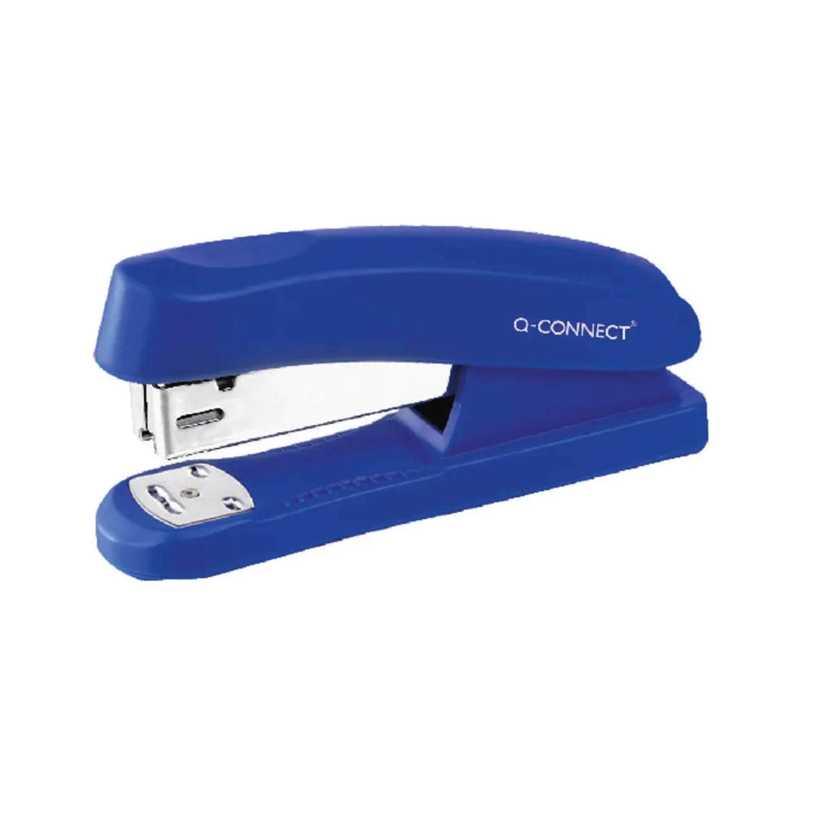 Q-Connect Half Strip Plastic Stapler Blue (Capacity: 20 sheets of 80 gsm paper) KF02151