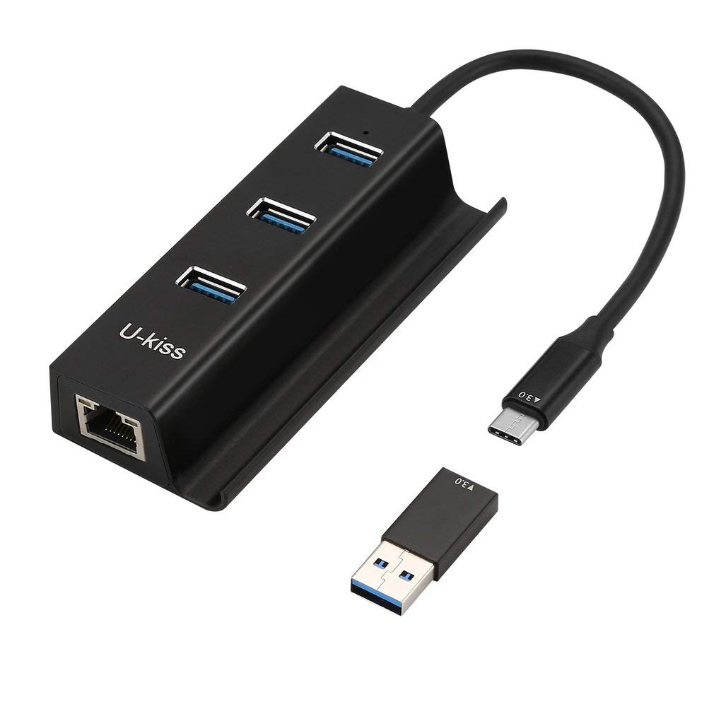 U-kiss Hub Usb 3.0 Vielfache 3 Anschlüsse Unterstützt Super Schnelle Übertragung (5 Gbps) für Macbook,macbook Pro,imac ,Windows Laptops,Macbook Air,ps4 Sowie Pcs Und Andere USB Geräte
