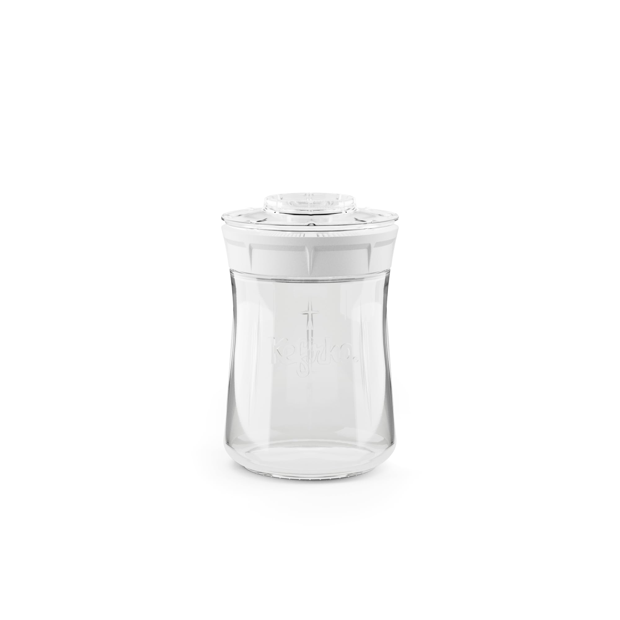 Kefirko Kefir Fermenter Starter Kit, Easily Make Milk and Water Kefir at Home, White 3830063020052
