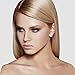 Riccova Country Chic Rhodium-Plated Mother Of Pearl Flower Stud Earring