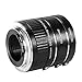 Neewer Metal 13-21-31mm AF Auto Focus Macro Extension Tube Set for Canon DSLR Cameras Such as 7D Mark II,5D Mark II III,IV,1300D,1200D,1100D,750D,700D,650D,600D,550D,500D,100D,80D,70D,60D