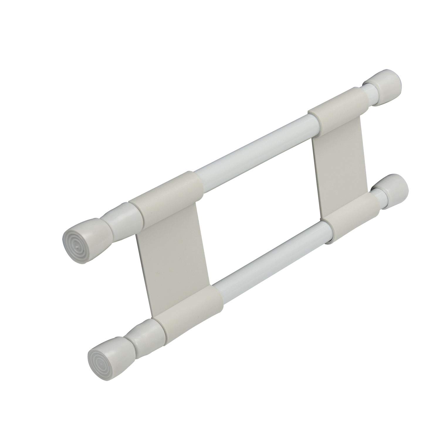 cartrend Caravan 10241 Double Grab Bars for Securing Shelves Cupboards Caravan Camper Camping House Boat 25cm - 43cm