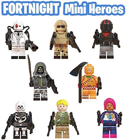 8 Pcs Battle Royal Minifigures Set ，Gift for Boys and Girls (1)
