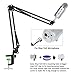 NEUMA Microphone Suspension Mic Stand Boom Scissor Arm Stand Microphone Clip with 5/8” Screw for Blue Yeti, Snowball and All Other Microphones