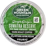 Green Mountain Coffee Fair Trade Organic Sumatran Reserve, 24-Count K-Cups For Keurig Brewers (Pack of 2)