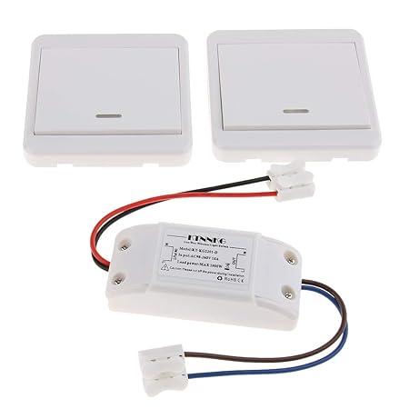 P Prettyia Akustikschalter Wand Lichtschalter Sound & Licht Sensor Kontrolliert Aktivierter