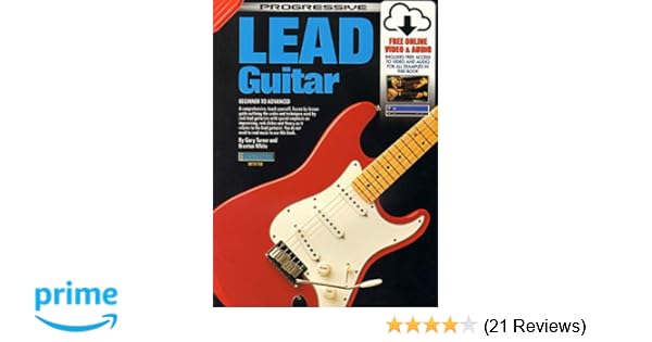 54046 Progressive Lead Guitar Bookonline Video Audio - 