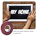 YCWEI YCWEI Double Sided Acrylic Heavy Duty Mounting Tape,1 Inch x 450 inch- 1mm Thickness.Removable,Gray,Tough Bonding Strength,Weatherproof