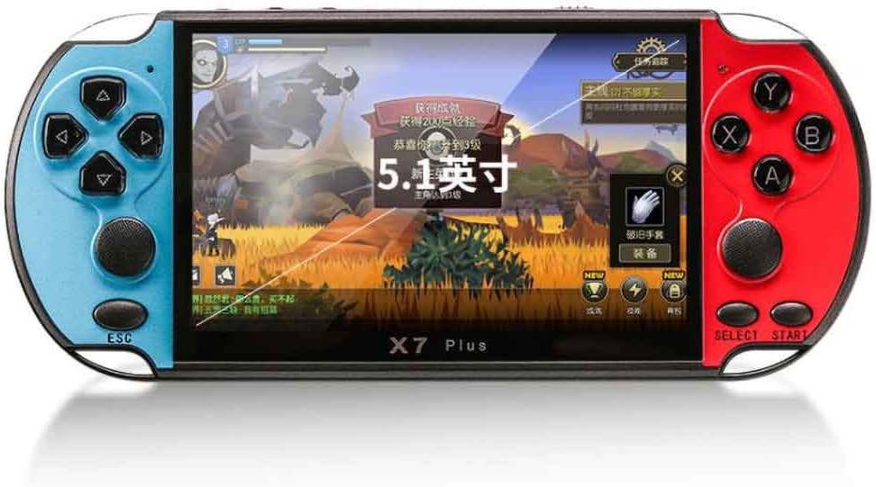 OSCAR BATES X7 Plus 5.1 inch 8GB Handheld PSP Game Console