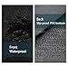 Mancro Car Seat Covers for Dogs,100% Waterproof Backseat Cover for Dogs with Mesh Window Side Flaps, Convertible Scratch Proof Pet Seat Cover Hammock, Durable Soft Seat Protector for Cars Trucks SUVs
