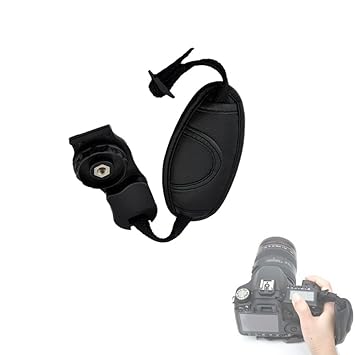 hensych® Universal de Piel Pulsera de pulsera piel de cámara SLR ...