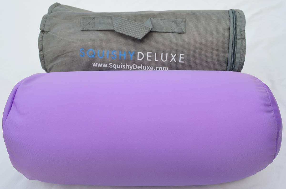 Amazon Com Squishy Deluxe Microbead Bolster Pillow With Zippered