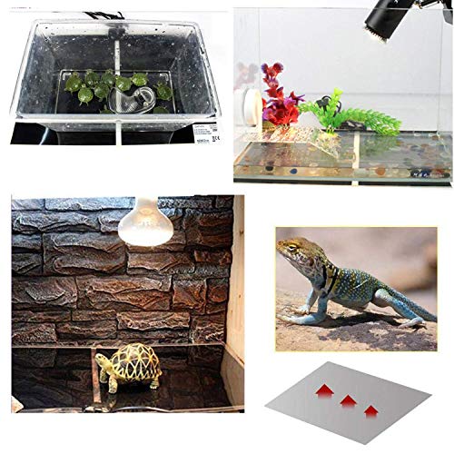 ATian Reptile Heating Pad, Reptile Tank Warmer with Temperature Controller Pet Heat Mats 7W