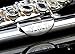Glory HAND-ENGRAVED SILVER PLATED HIGH GRADE FLUTE 17 Hole OPEN/CLOSED C Flute With Case, Tuning Rod and Cloth,Joint Grease and Gloves,HIGH GRADE HAND ENGRAVED