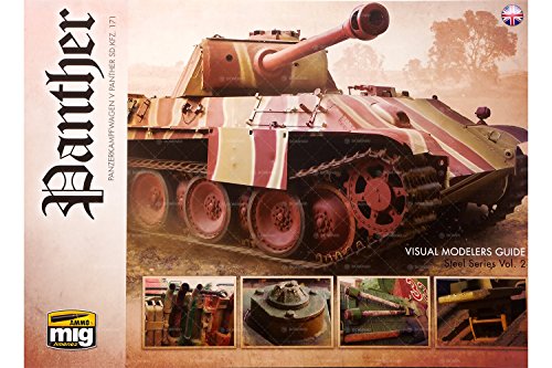 AMMO MIG JIMENEZ PANTHER - VISUAL MODELERS GUIDE ENGLISH A.MIG 6092