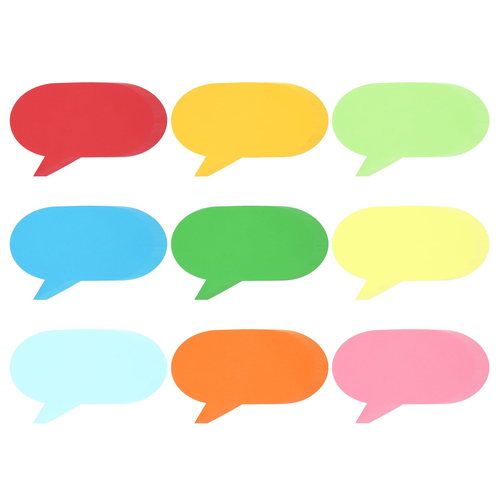 PATIKIL 5x6"Cutouts Paper, 108Pcs Bubbles Assorted Color Cut Outs Paper for Bulletin Board Art Office Classroom Party Spring DIY Craft Card Decor, Multicolor