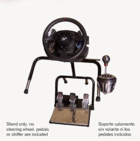 XL21D Big Boy Stand w/XL60R shifter adapter for Thrustmaster TX, T300RS, TH8A, Logitech G29, G920 by Xlerator Wheel Stands