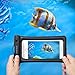 CHOETECH Floating Waterproof Case, Universal Clear Transparent Cellphone Waterproof, Dry Bag with Armband & Neck Strap for iPhone X XR, XS, XS Max,8,7, 7 Plus, 6, 6s, and All Devices Up to 6 Inches