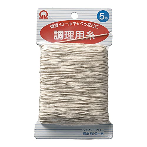 遠藤商事 ツールセット 白 5号 業務用 調理用糸(100m巻) ATY34005