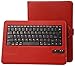 KuGi Asus Zenpad Z10 ZT500KL keyboard case, Ultra Lightweight Stand Portfolio cover case with Detachable Bluetooth Keyboard for Asus Zenpad Z10 ZT500KL Verizon /3S 10 Z500M 9.7-Inch tablet (Red)
