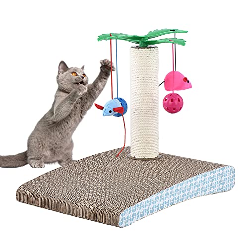 Cat Scratch Pad Coconut Island, 3in1 Natural Sisal Cat Scratching