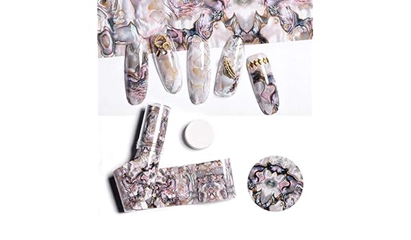 Gijoki Nail Art Sticker Thermal Transfer Printing Irregular Shells Gijoki Nail Art Sticker Thermal Transfer Printing Irregular Shells