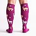 Sock It To Me, Llama Drama, Women's Funky Knee-High Socks, Llama Socks