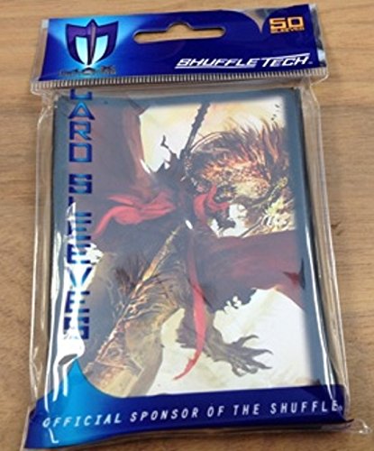 1x 50ct CRIMSON RIDER Sleeves DRAGON ART for Magic MTG Pokemon SHUFFLE TECH