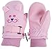 N'Ice Caps Little Kids Cute Animal Faces Waterproof Warm Winter Snow Mittens