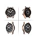 RuenTech Compatible with Samsung Galaxy Watch 42mm Case Cover, Scratch-Resistant Soft Flexible TPU Plated Protective Case Protector Shell Compatible for Galaxy Watch (42mm) SM-R810/SM-R815 (Rose Gold)