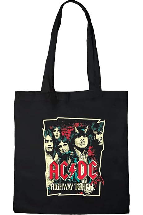 Tote Bag Rick And Morty « Peace Among Worlds » - Coton Bio 38x40 Cm, Style Décontracté