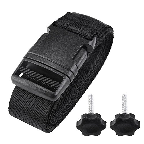 Snow Shop Everything Universal Golf Bag Holder Bracket Attachment Cart Rear Seat EZGO Club Car - Thumbnail 4