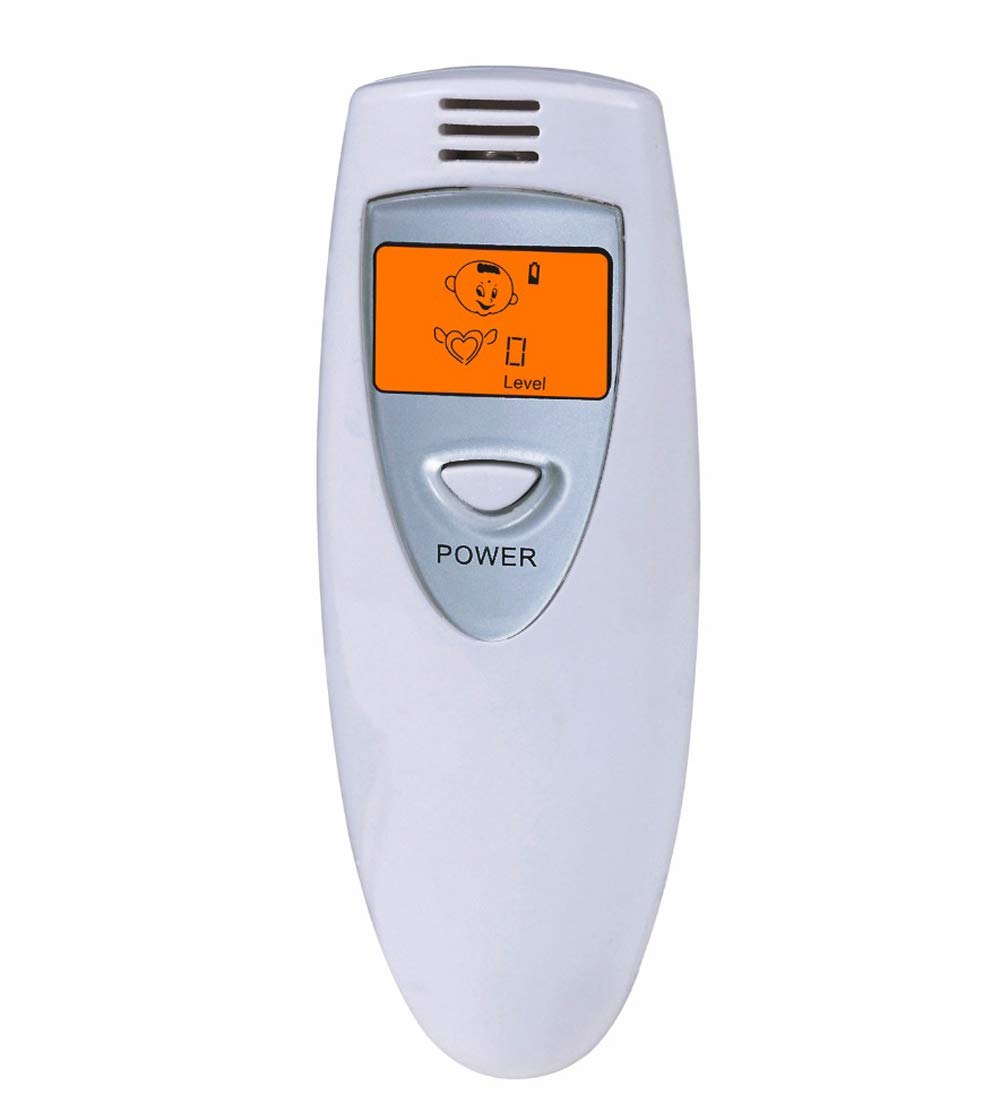 Pocket Bad Breath Tester Odor Detector Health Care Gadgets Breathalyzer Analyzer Breathe Smell Checker Grey