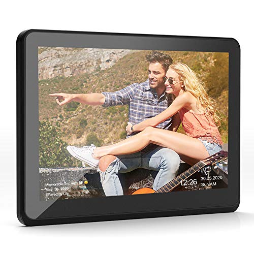 CAMKORY WiFi Digital Picture Frame with Full HD IPS Touch Screen