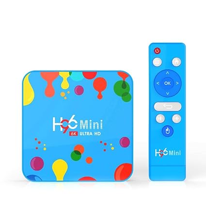 Housesczar H96 Mini H6 TV Box 4GB+128GB H6 Quad Core WiFi 6K Set Top Box