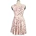 ZKCostume Womens Sexy Sleeveless Above Knee Tank Pleated Mini Dress (Marauder Map)