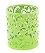 EasyPAG 2 Pcs 3-1/4 inch Dia x 3-3/4 inch High Round Floral Pen Holder , Green