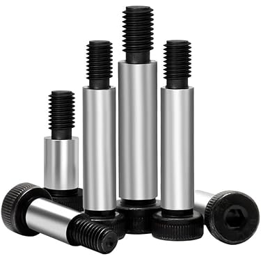 Lot De 5 Boulons à Épaulement (Shoulder Bolt) Hex 8x16mm M6 - Marque Uxcell, Neuf