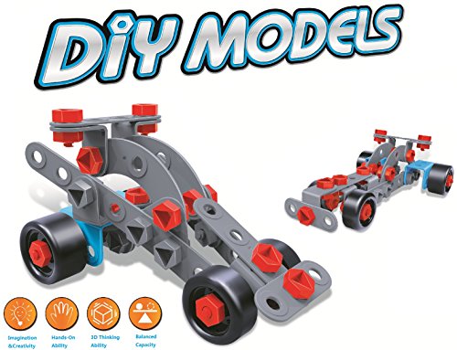 7TECH 221 PCS 4-in-1 Model Building set STEM Educational Construction Engineering Toy with Robot & Racer Cars for Kids - Thumbnail 2