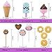 TEPSMIGO Plastic Ice Cream Play Food, 38 PCS Colored Pretend Toy Set Educational Gifts for Toddler Children Age 3+ Boys Girls