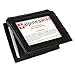 Mens Leather Money Clip Wallet Bi Fold bifold Card Case Front Pocket ID Window 6 Cards