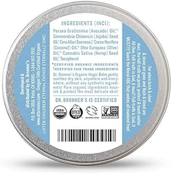 dr bronner's unscented magic balm