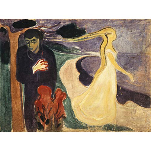 Edvard Munch Separation Art Print Canvas Premium Wall Decor Poster Mural